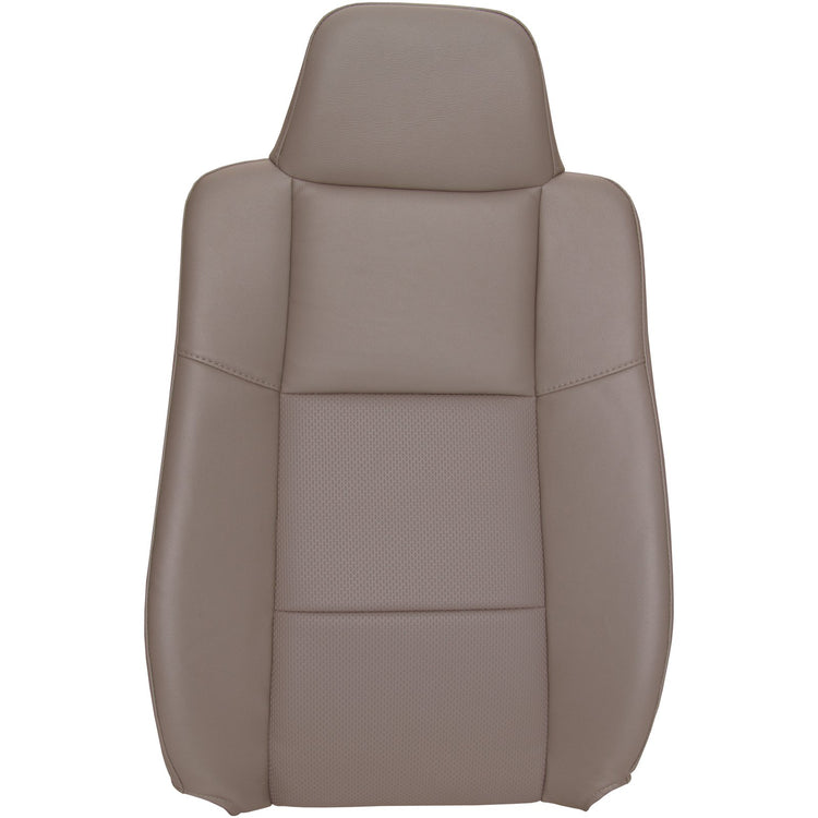 Front view of seat cover in Medium Pebble for Ford Ranger