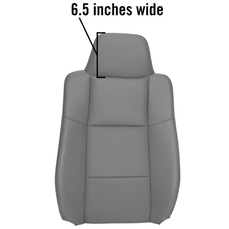 Alternate angle of seat cover in Medium Pebble for Ford Ranger