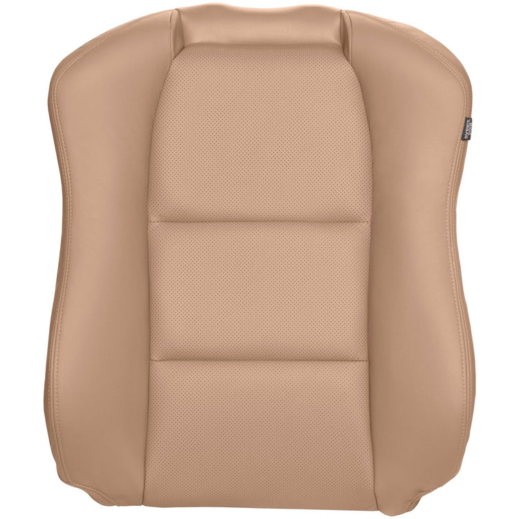 Front view of driver in Light Camel (Trim Code D) for Acura TL
