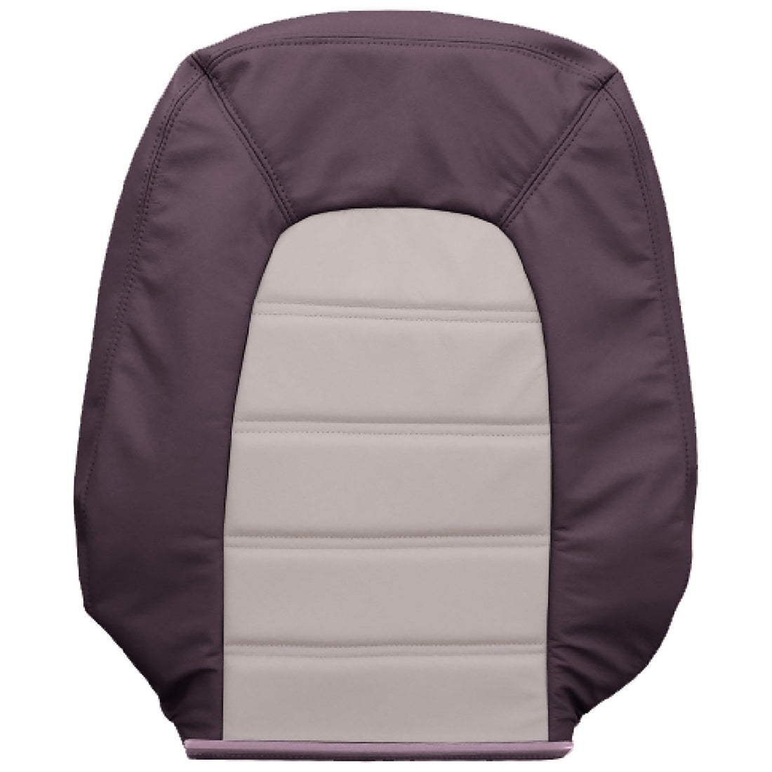 Front view of passenger in Medium Dark Parchment w/ Light Parchment Insert for Ford Explorer