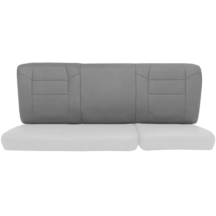 Front view of seat cover in Medium Pebble for Ford F250