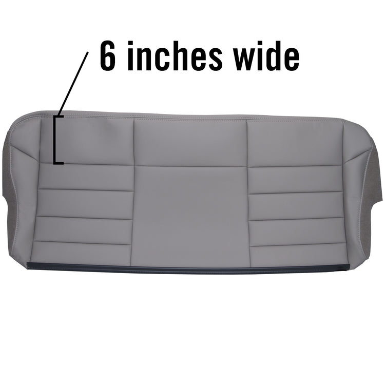 2002-2005 Ford Excursion Limited, Third Row Top Cover, Medium Flint All Vinyl-P2 Small Pattern