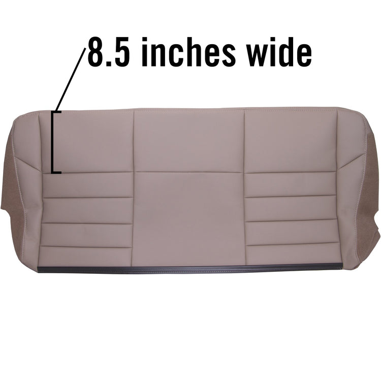 2002-2004 Ford Excursion Limited, Third Row Top Cover, Medium Parchment Vinyl-P1 Large Pattern
