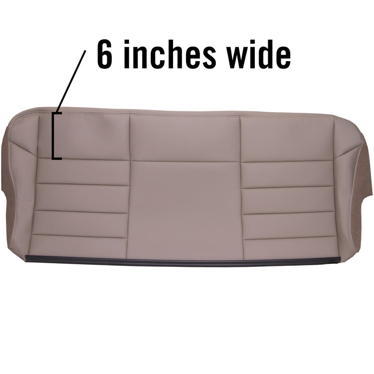 2002-2004 Ford Excursion Limited, Third Row Top Cover, Medium Parchment Vinyl-P2 Small Pattern