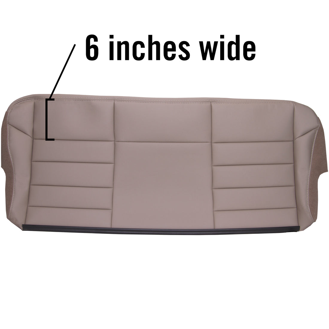 Front view of passenger in Medium Parchment for Ford Excursion