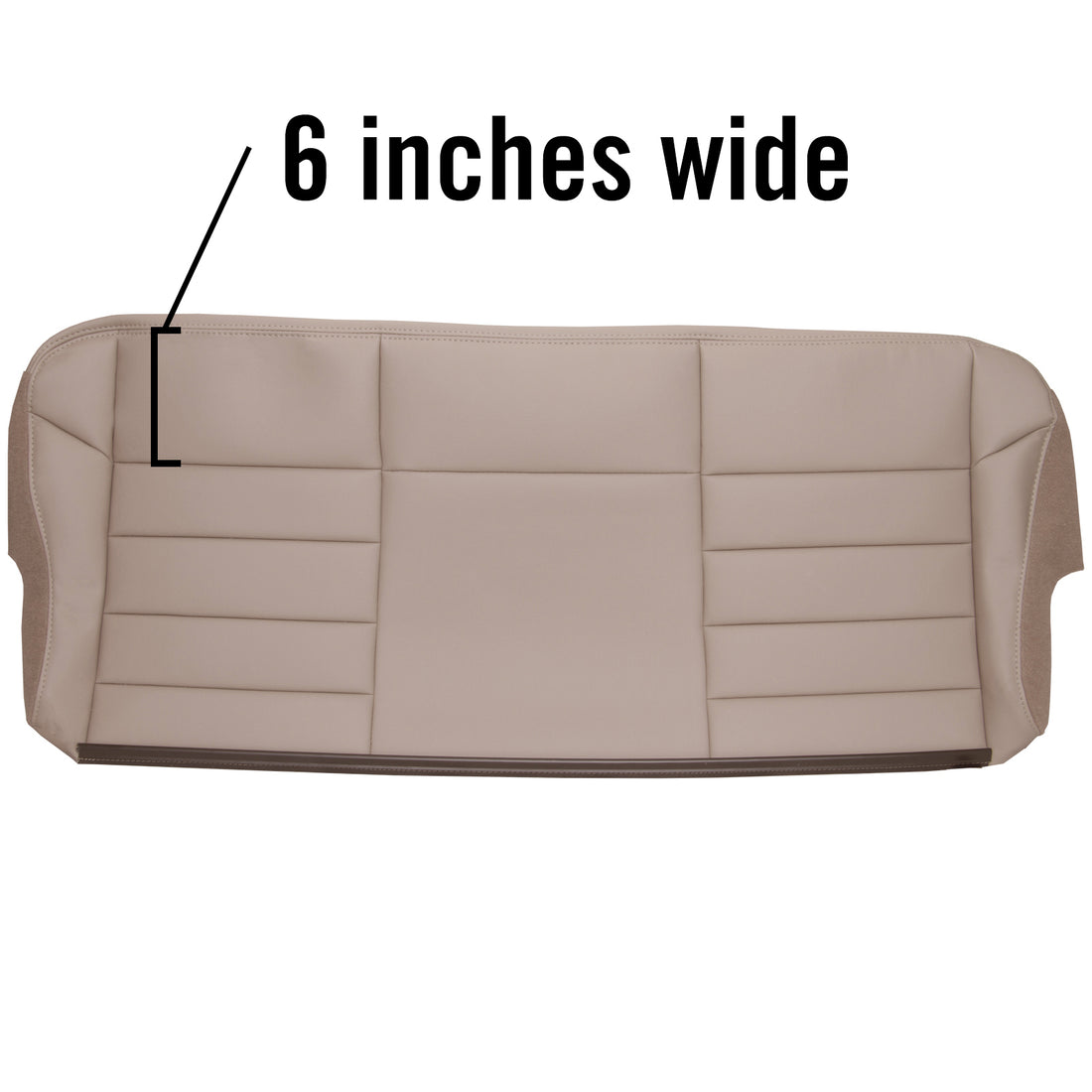 Front view of passenger in Medium Pebble for Ford Excursion