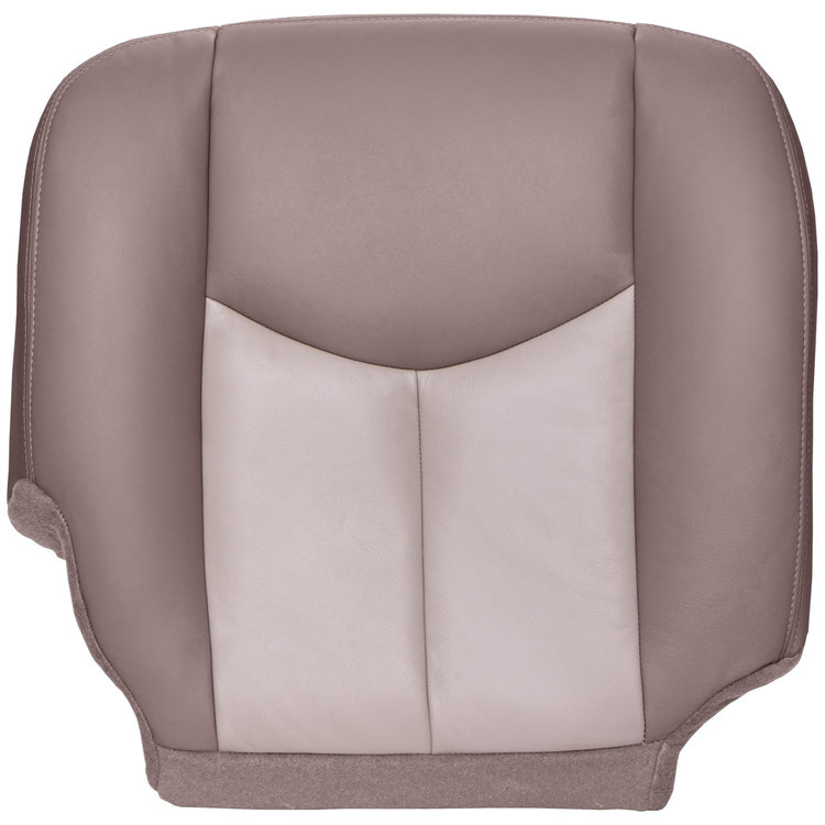 Front view of driver in Medium Neutral w/ Shale Insert for GMC Yukon