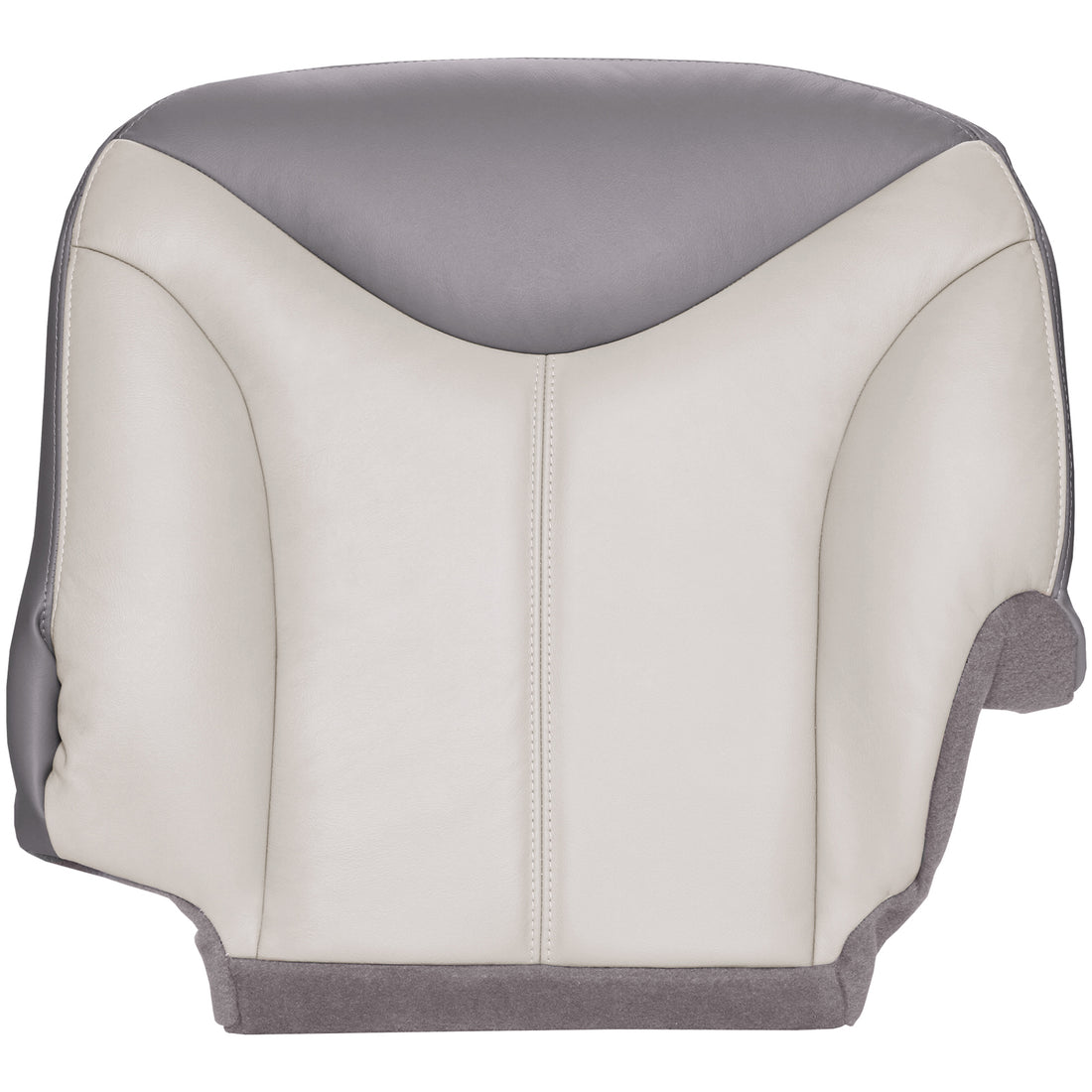 Front view of driver in Medium Dark Pewter w/ Shale for GMC Sierra Denali