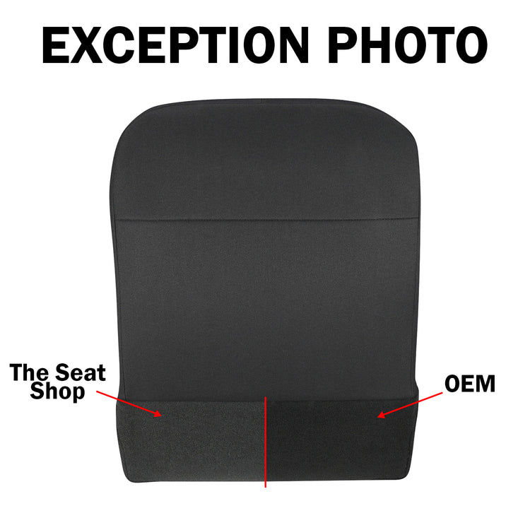 2012 Dodge Ram 2500 ST - Crew Cab Passenger Side Top Cover Dark Slate w/ Medium Graystone Insert - Trim & Color Code (V9 / V3) OEM Cloth