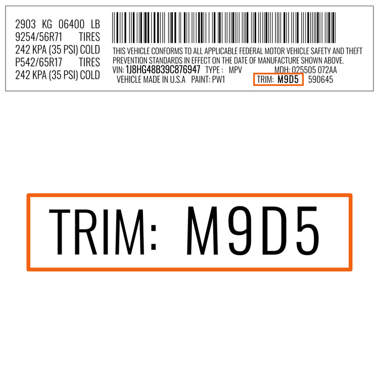 2006 - 2009 Dodge Ram SLT 2500 Mega Cab - 20 Portion Bottom Cover with Storage - Medium Slate Gray - Trim Code/Color M9D5