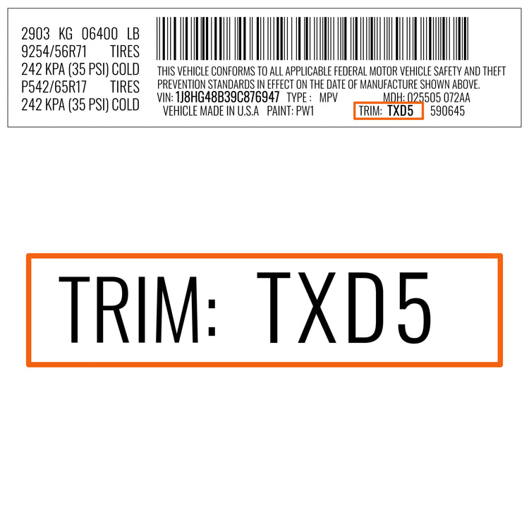 2006 - 2008 Dodge Ram ST 1500 Regular Cab - 20 Portion Top Cover W/O Storage - Medium Slate Gray - Trim Code/Color TXD5