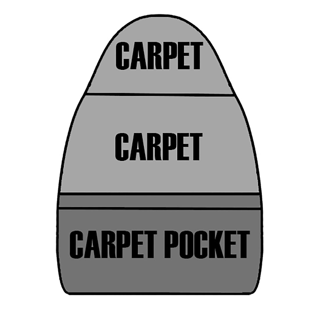 Back view of passenger in Medium Parchment for Ford F250