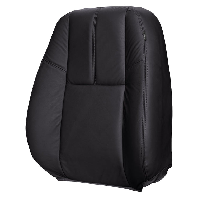 2010 - 2014 GMC Sierra 2500 , 3500 Crew Cab Driver Top Cover with Side Impact Airbag - Ebony - OEM Material Config. Leather/Vinyl