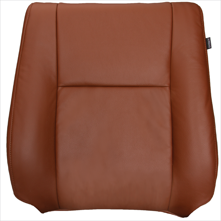 2007 - 2013 Toyota Tundra Driver Side Top Cover - Red Rock - Leather/Vinyl - P2 (without Extra Seam)