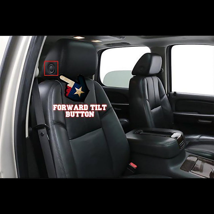 2009 Cadillac Escalade ESV Base - Driver Side Head Rest - Light Cashmere - Leather/Vinyl with Button for Forward Tilt